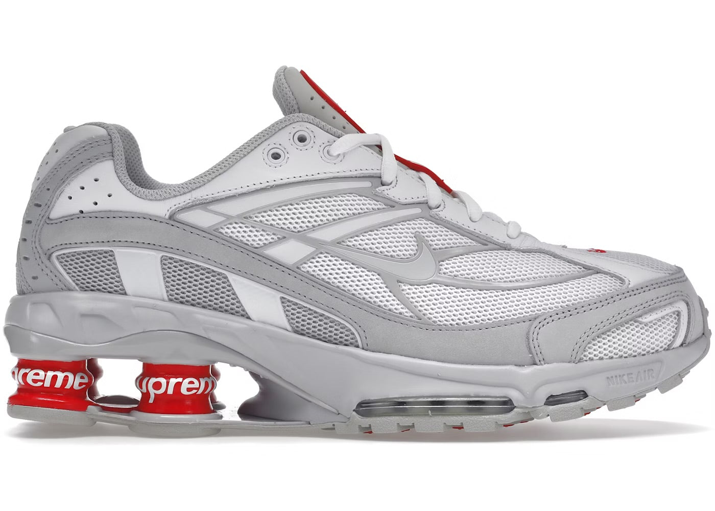 Shox TL Suprême blanc/rouge