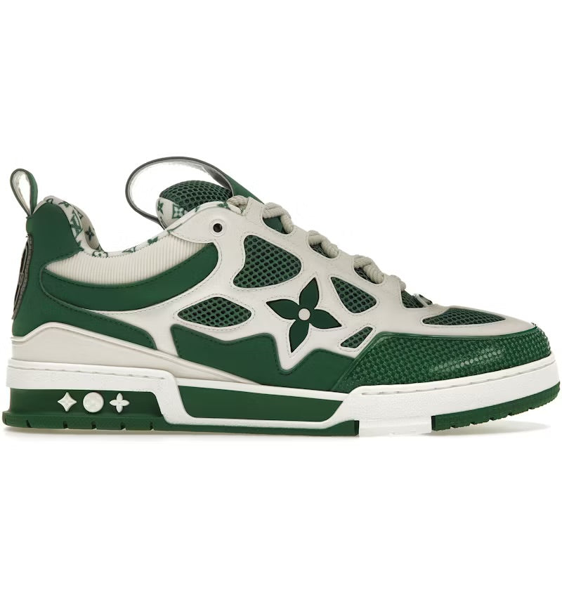 Skate vert/blanc