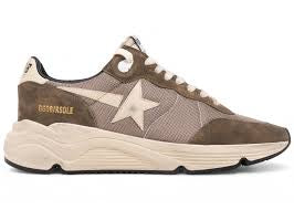 Running Sole Olive/Vert Crème
