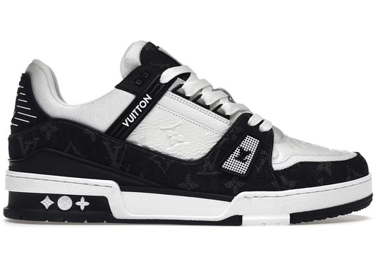 Trainer blanc/noir